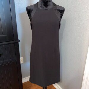 BCBGMAXAZRIA Dress Size 0  Black‎ Sleeveless Halter Lined Party